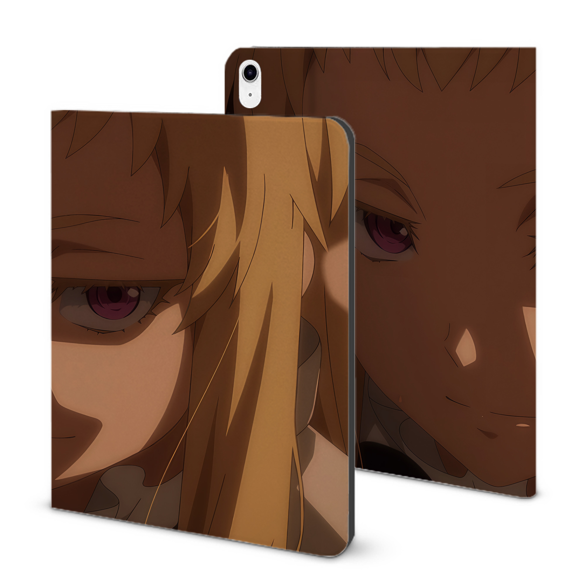 （画像用） 転スラ Regarding Reincarnated to Slime IPad ケース ブック型 PUレザー TPU 耐衝撃 軽量 薄型 ペン収納なし 全面保護 IPad 各モデル対応
